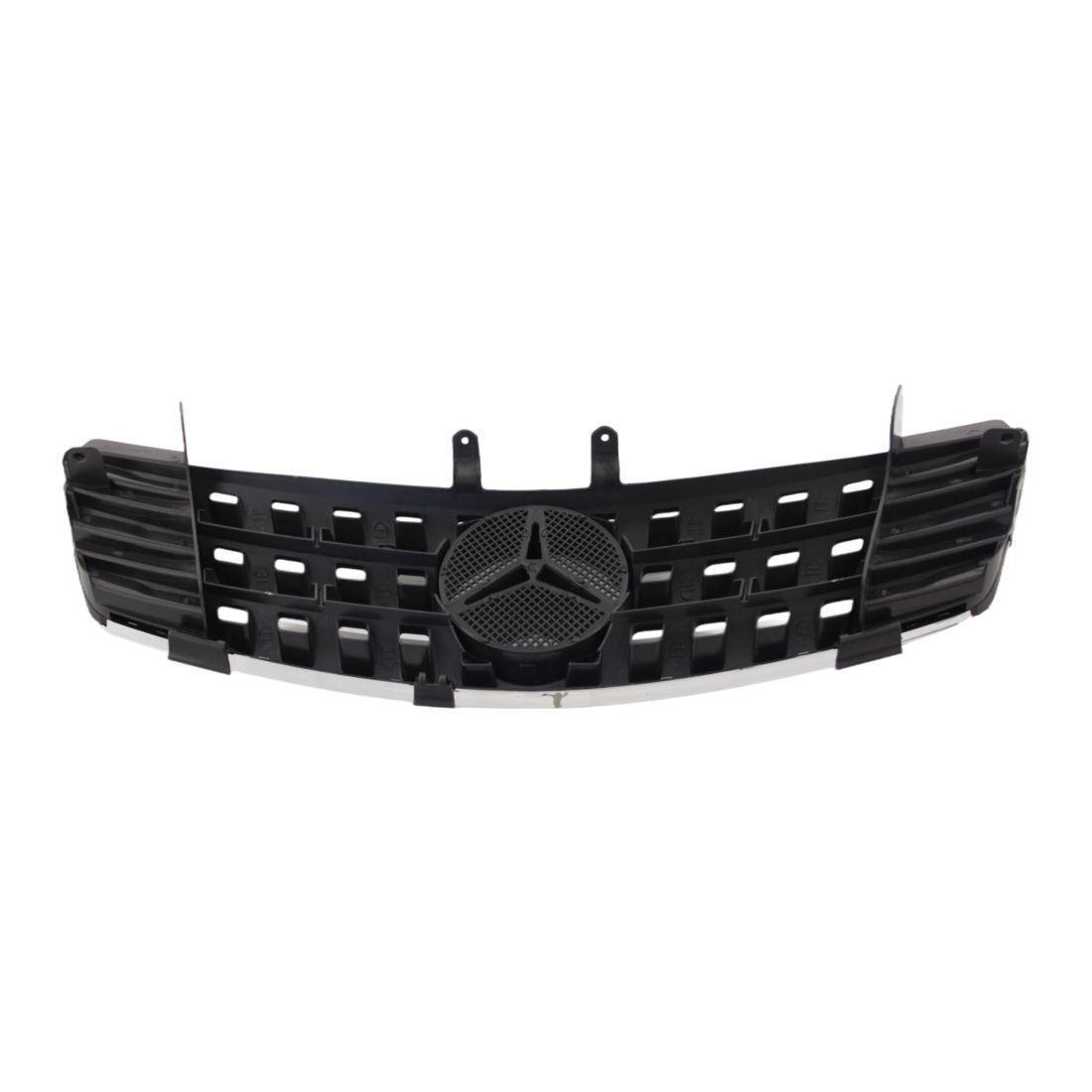 Решетка за Mercedes ML W164 (2005-2008) - черна с хромлайсни - висококачествен продукт за автомобил