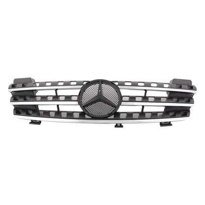 Решетка за Mercedes ML W164 (2005-2008) - черна с хромлайсни - висококачествен продукт за автомобил