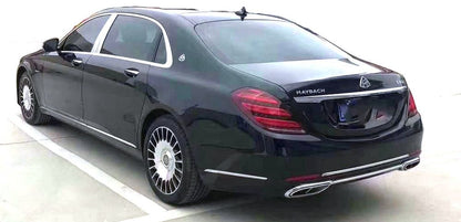Боди Кит за Mercedes W222 S-Class (2013-2020) - Maybach design пакет с накрайници - висококачествен продукт за автомобил
