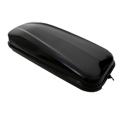 Автобокс Junior Easy 180x78x40cm с 85 mm крепежи, с ключ, 430 литра - черен - висококачествен продукт за автомобил