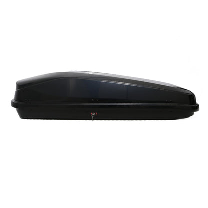 Автобокс Junior Easy 180x78x40cm с 85 mm крепежи, с ключ, 430 литра - черен гланц - висококачествен продукт за автомобил