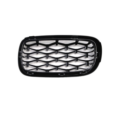 Решетки за BMW X5 F15 / X6 F16 (2013+) - Гланц - Diamond design - хром / черно - висококачествен продукт за автомобил