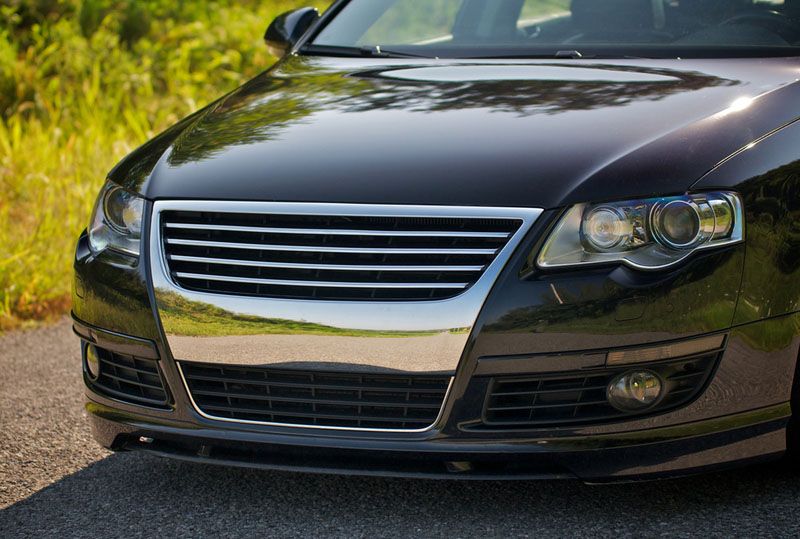 Решетка без емблема VW PASSAT3C (2005-2010) - хром - висококачествен продукт за автомобил