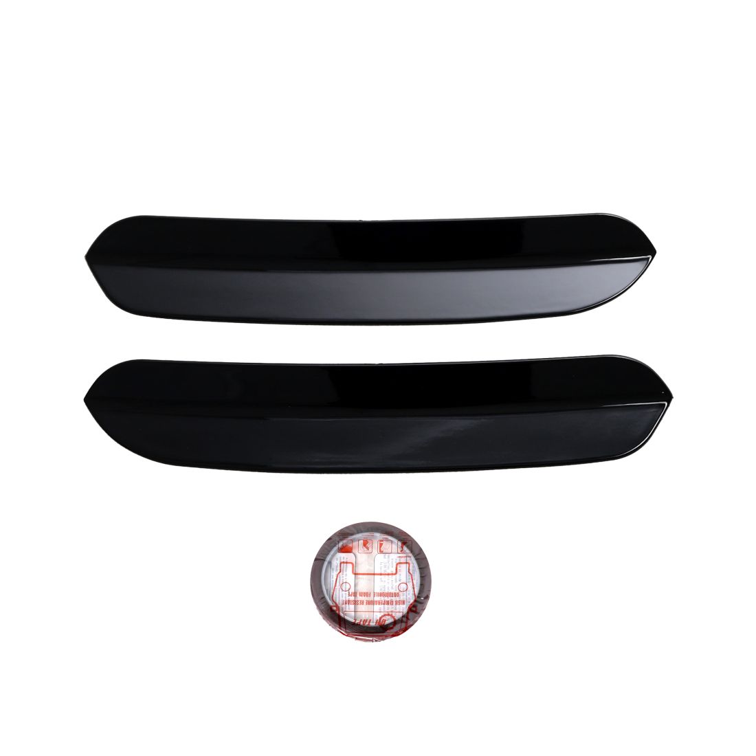 Спойлер антикрило universal / Addition to Volkswagen Golf 6 (2008-2013) Otr Style - 2бр. Добавки - черен гланц - висококачествен продукт за автомобил