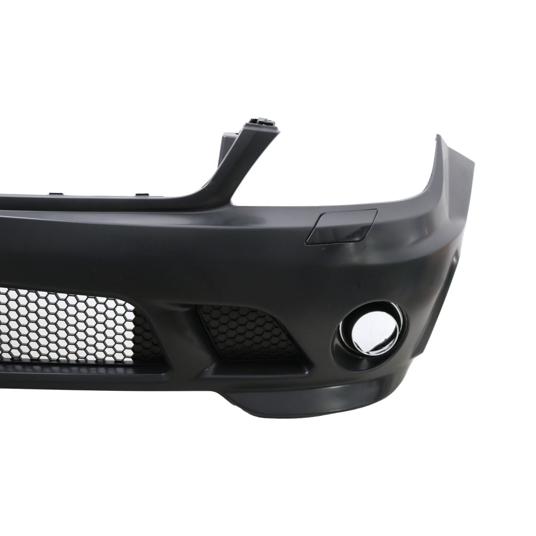 Предна броня за Mercedes C-class W204 (2007-2011) - AMG look - без халогени - висококачествен продукт за автомобил