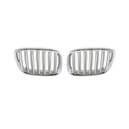 Решетки за BMW X5 E53 (2004-2007) - силвър - висококачествен продукт за автомобил