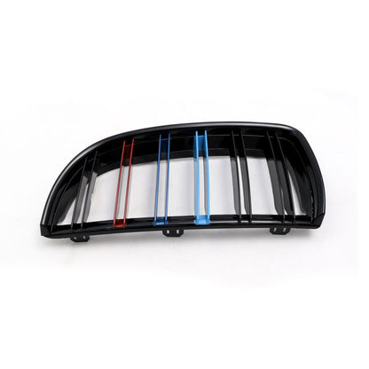 Решетки за BMW E90 (2005-2008) - двойни с три цвята - висококачествен продукт за автомобил