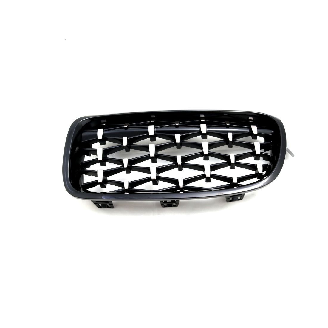 Решетки за BMW F30 (2011+) - Гланц - Diamond Design - хром / черно - висококачествен продукт за автомобил