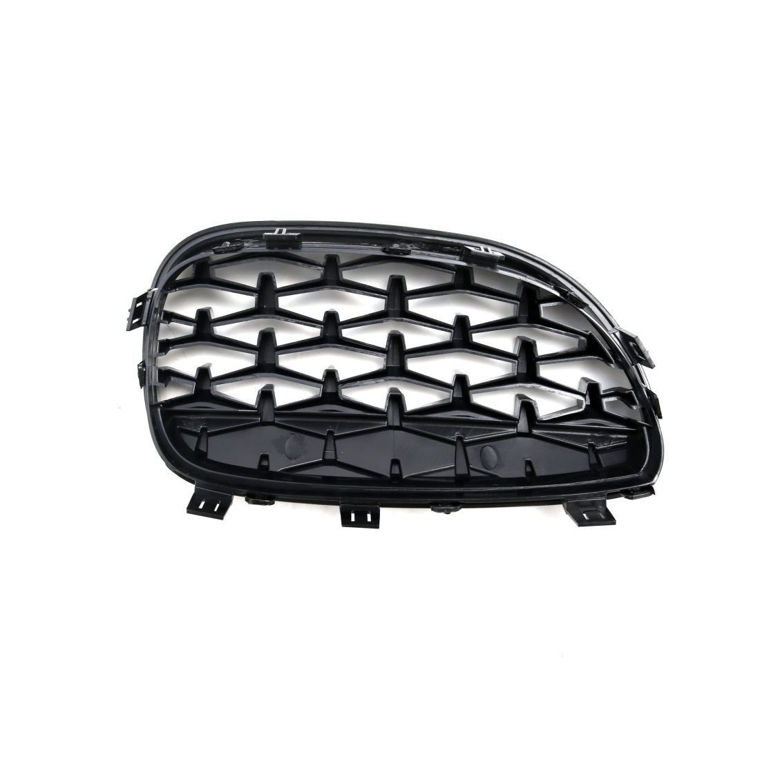 Решетки за  BMW E60 (2003-2010) - черни / хром  Diamond design - висококачествен продукт за автомобил