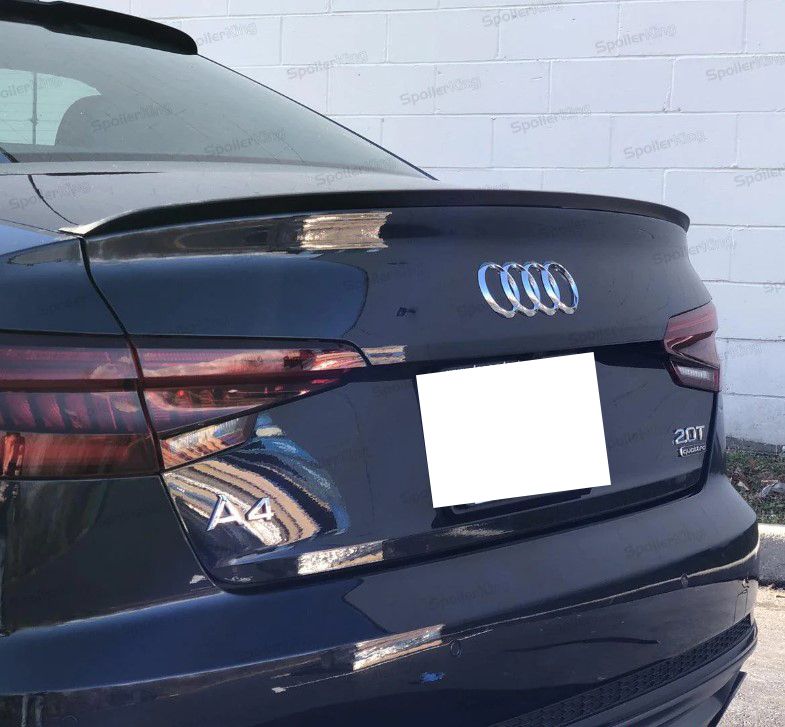 Лип спойлер за багажник за Audi A4 B9 (2016-2023) седан - висококачествен продукт за автомобил