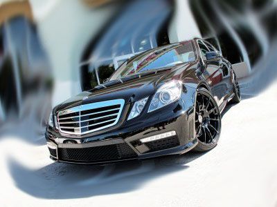 Предна броня за  Mercedes W212 E-Class (2009-2012) - AMG - висококачествен продукт за автомобил