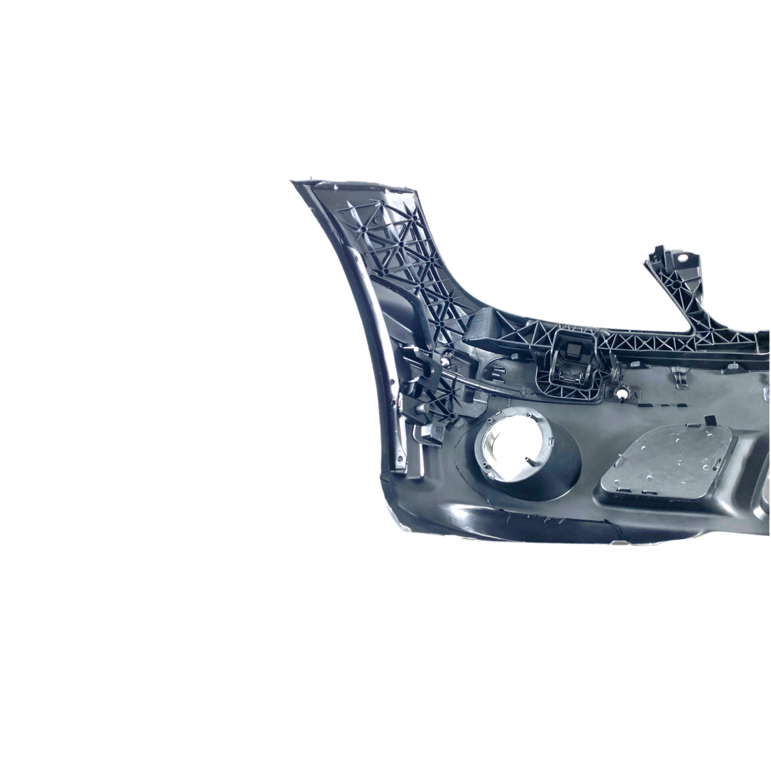 Предна броня за Mercedes C-class W204 (2007-2011) - AMG look - без халогени - висококачествен продукт за автомобил