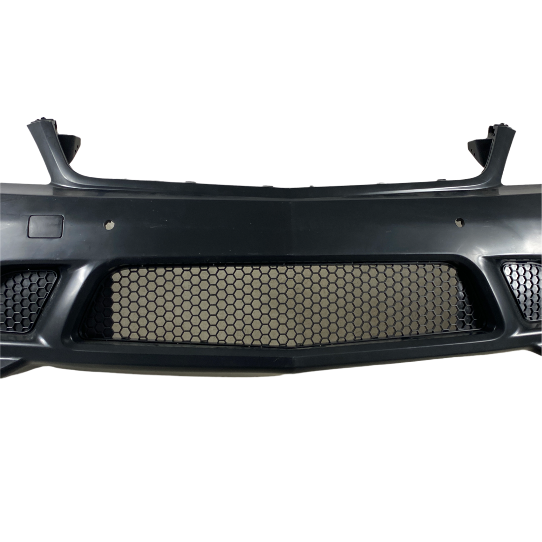 Предна броня за Mercedes C-class W204 (2007-2011) - AMG look - без халогени - висококачествен продукт за автомобил