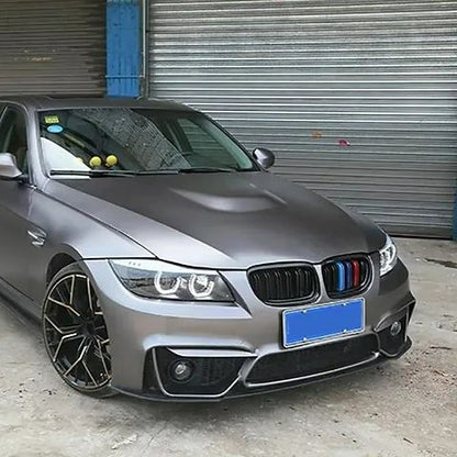 Предна броня за BMW E92 (2009-2012) - M4 дизайн с добавка и отвори за халогени - висококачествен продукт за автомобил
