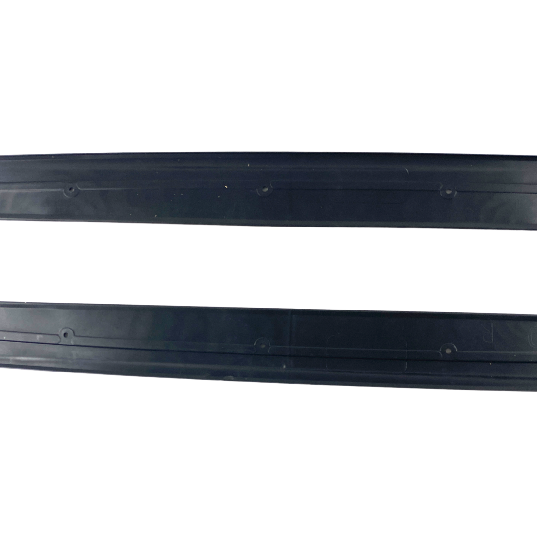 Добавка за прагове за BMW E60 (2003-2010) - M-Performance дизайн - черен гланц - висококачествен продукт за автомобил