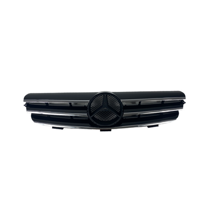 Решетка за Mercedes CLK W209 (2002+) - черна - висококачествен продукт за автомобил