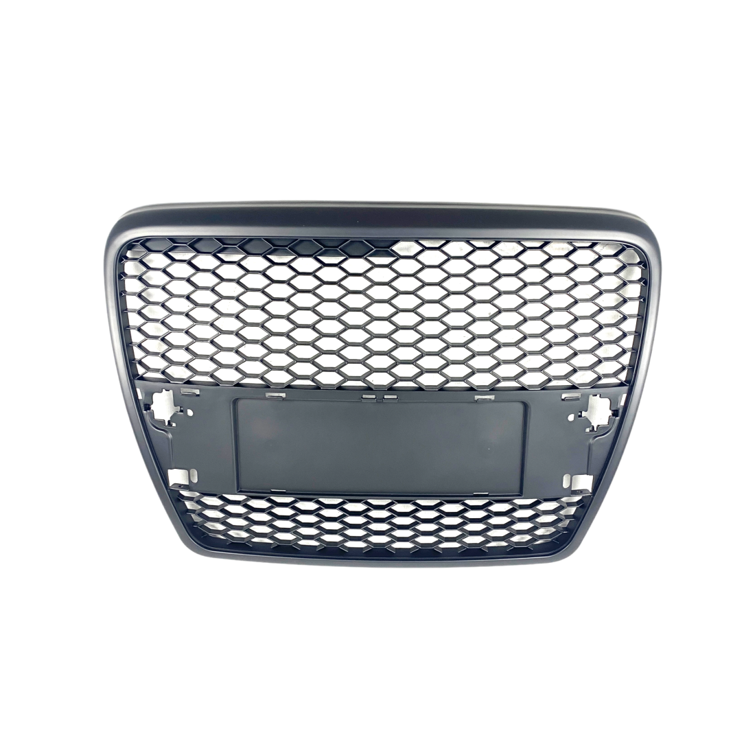 Решетка без емблема за Audi A6 4F (2004-2008) - черна RS Look - висококачествен продукт за автомобил