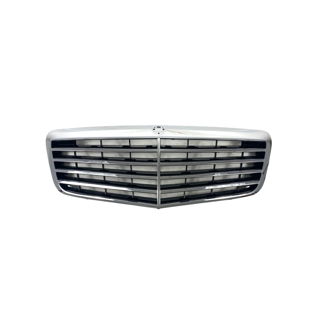 Решетка за Mercedes W211 E-Class (2006-2009) - AMG - хром - висококачествен продукт за автомобил