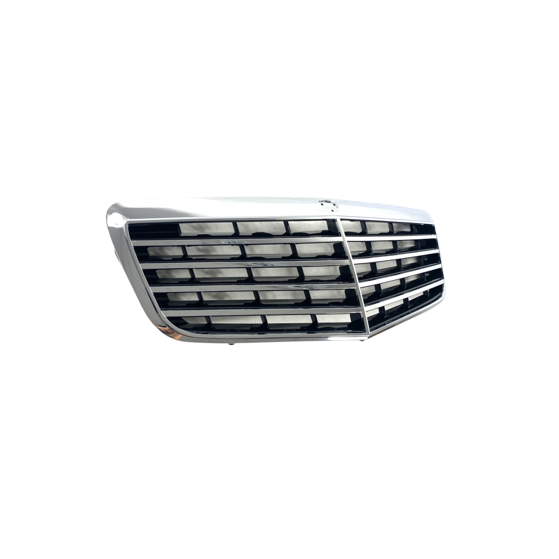 Решетка за Mercedes W211 E-Class (2006-2009) - AMG - хром - висококачествен продукт за автомобил