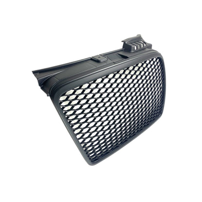 Решетка без емблема за Audi A4 B7 (2004-2007) -  RS Look черна - висококачествен продукт за автомобил