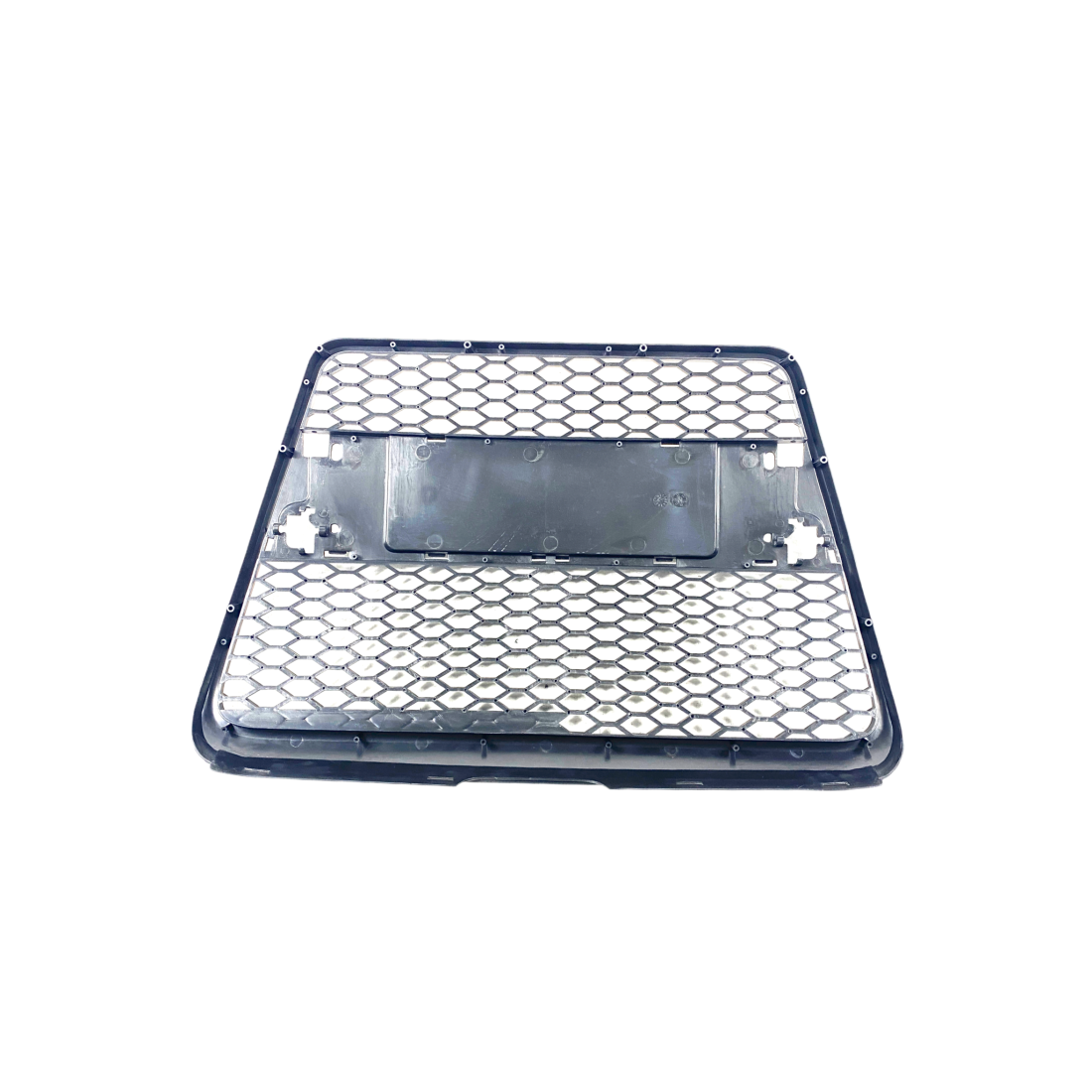Решетка без емблема Audi A6 4F (2004-2008) - silver рамка RS Look - висококачествен продукт за автомобил