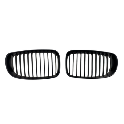 Решетки за BMW E81 / E87  (2008+)  за стандартна броня / BMW E87 (2004+) за M-Tech, M1 броня - черни - висококачествен продукт за автомобил