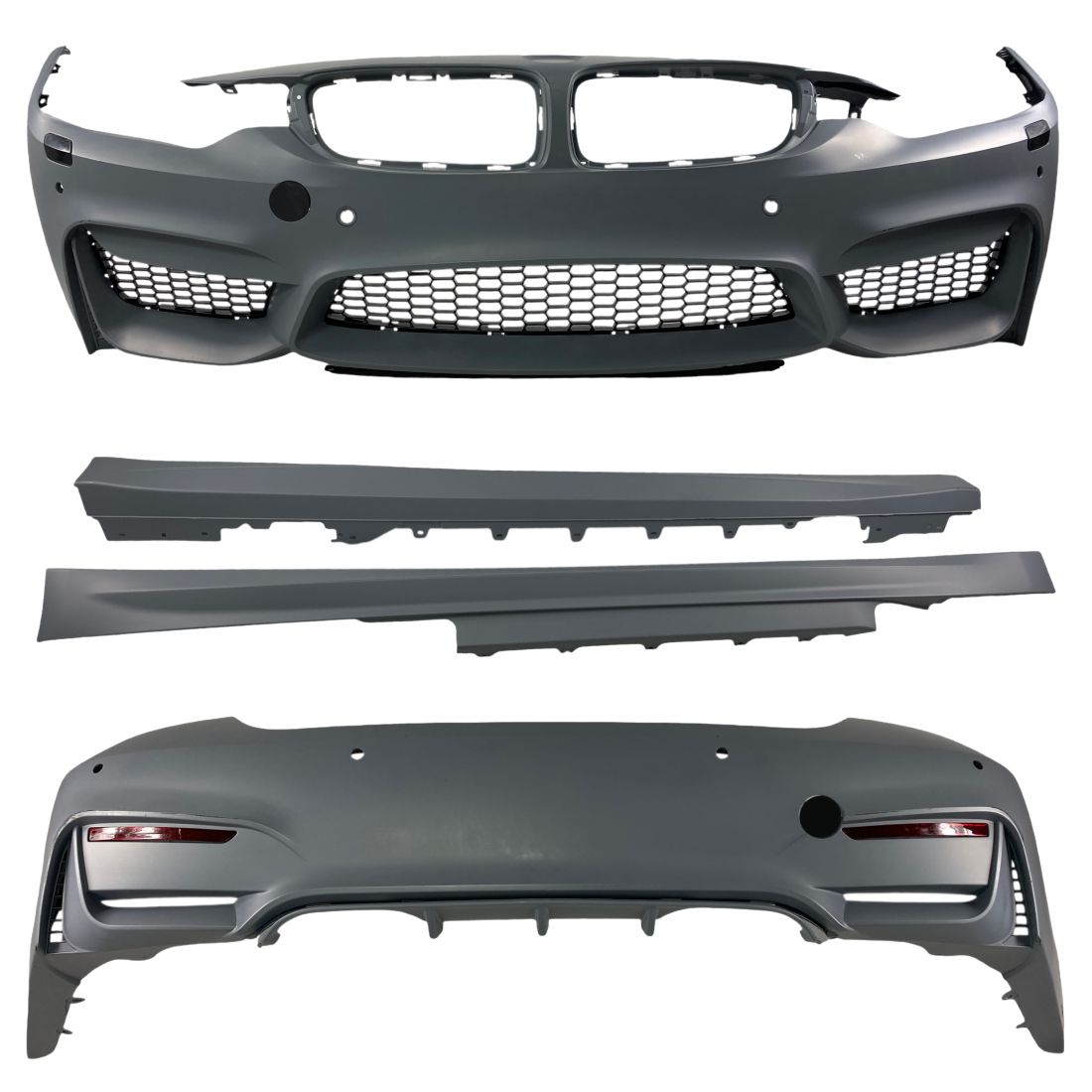 Боди кит пакет за BMW F32 coupe (2011+) - M4 дизайн грундиран - висококачествен продукт за автомобил
