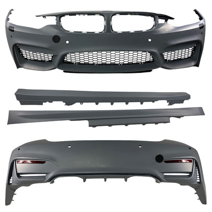 Боди кит пакет за BMW F32 coupe (2011+) - M4 дизайн грундиран - висококачествен продукт за автомобил