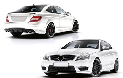 BODY KIT за Mercedes C-class W204 (2007-2015) C63 AMG Design - Coupe 2D - висококачествен продукт за автомобил