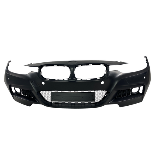 Предна Броня за BMW F30 (2011+) - M-Tech с отвори за парктроник - висококачествен продукт за автомобил