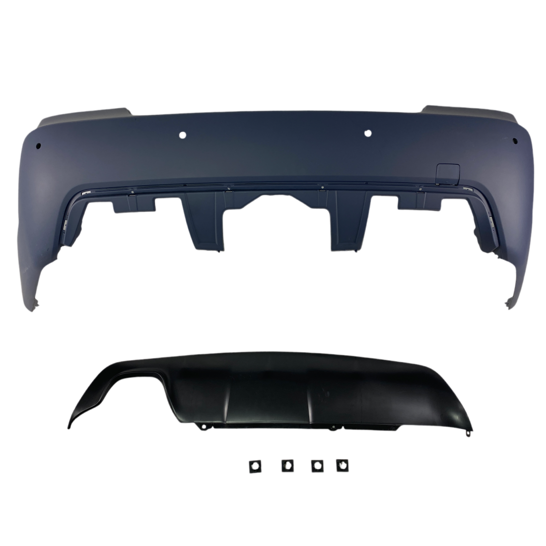 BODY KIT за BMW E60 седан (2003-2011) без парктроник и (2007-2011) с парктроник 18mm - M-Tech пакет без халогени - висококачествен продукт за автомобил