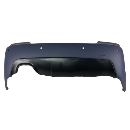 Задна броня за BMW E60 sedan (2003-2007) - M-Tech дизайн с отвори за парктроник 24mm грундирана - висококачествен продукт за автомобил