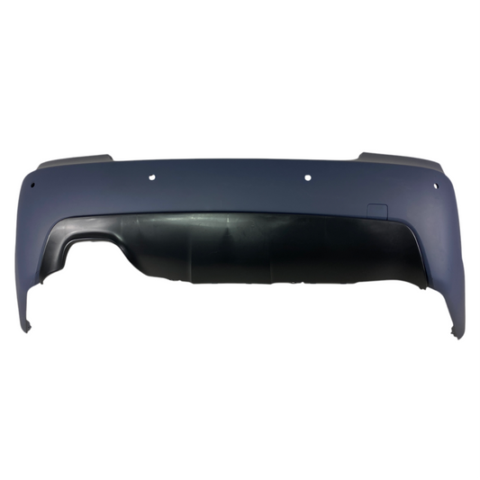 Задна броня за BMW E60 sedan (2003-2007) - M-Tech дизайн с отвори за парктроник 24mm грундирана - висококачествен продукт за автомобил