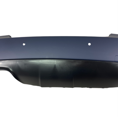 Задна броня за BMW E60 sedan (2003-2007) - M-Tech дизайн с отвори за парктроник 24mm грундирана - висококачествен продукт за автомобил