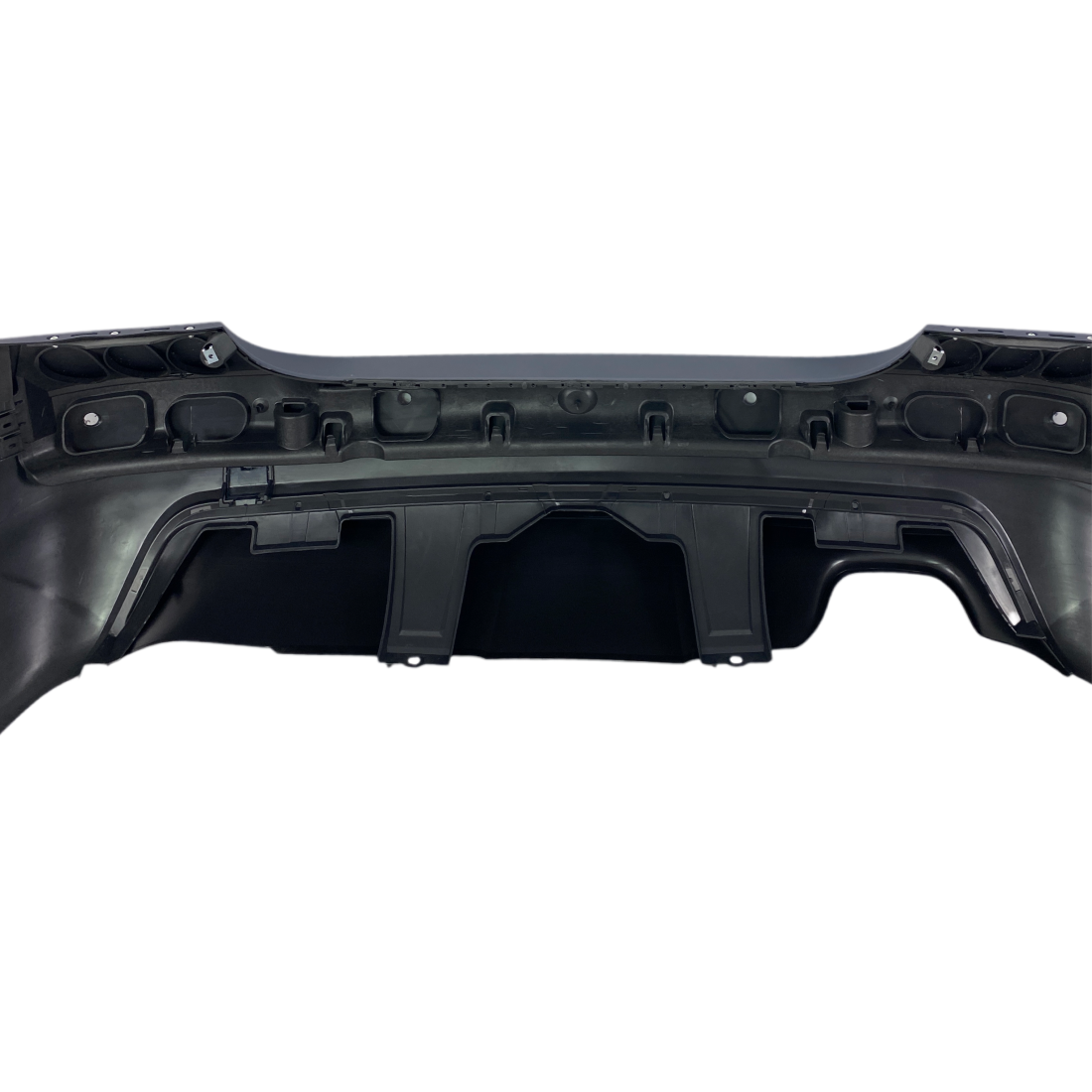 Задна броня за BMW E60 sedan (2003-2007) - M-Tech дизайн с отвори за парктроник 24mm грундирана - висококачествен продукт за автомобил