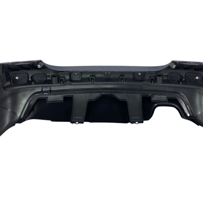 Задна броня за BMW E60 sedan (2003-2007) - M-Tech дизайн с отвори за парктроник 24mm грундирана - висококачествен продукт за автомобил