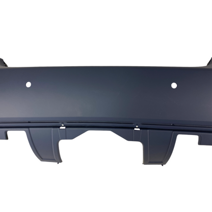Задна броня за BMW E60 sedan (2003-2007) - M-Tech дизайн с отвори за парктроник 24mm грундирана - висококачествен продукт за автомобил