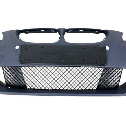 Предна броня за BMW E60 (2003-2007) - M-Tech дизайн с отвори за парктроник 24mm - висококачествен продукт за автомобил