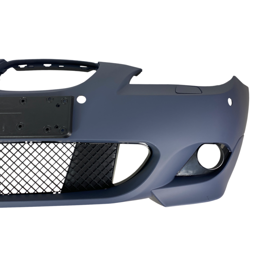 Предна броня за BMW E60 (2003-2007) - M-Tech дизайн с отвори за парктроник 24mm - висококачествен продукт за автомобил
