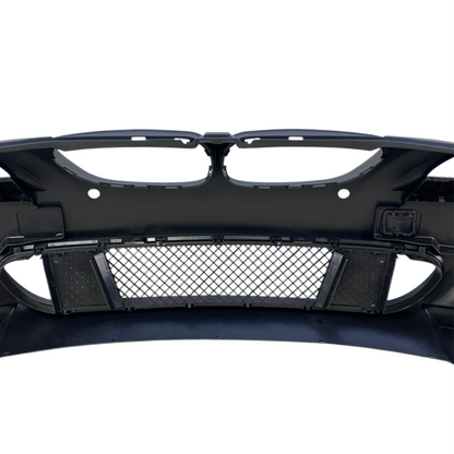 Предна броня за BMW E60 (2003-2007) - M-Tech дизайн с отвори за парктроник 24mm - висококачествен продукт за автомобил