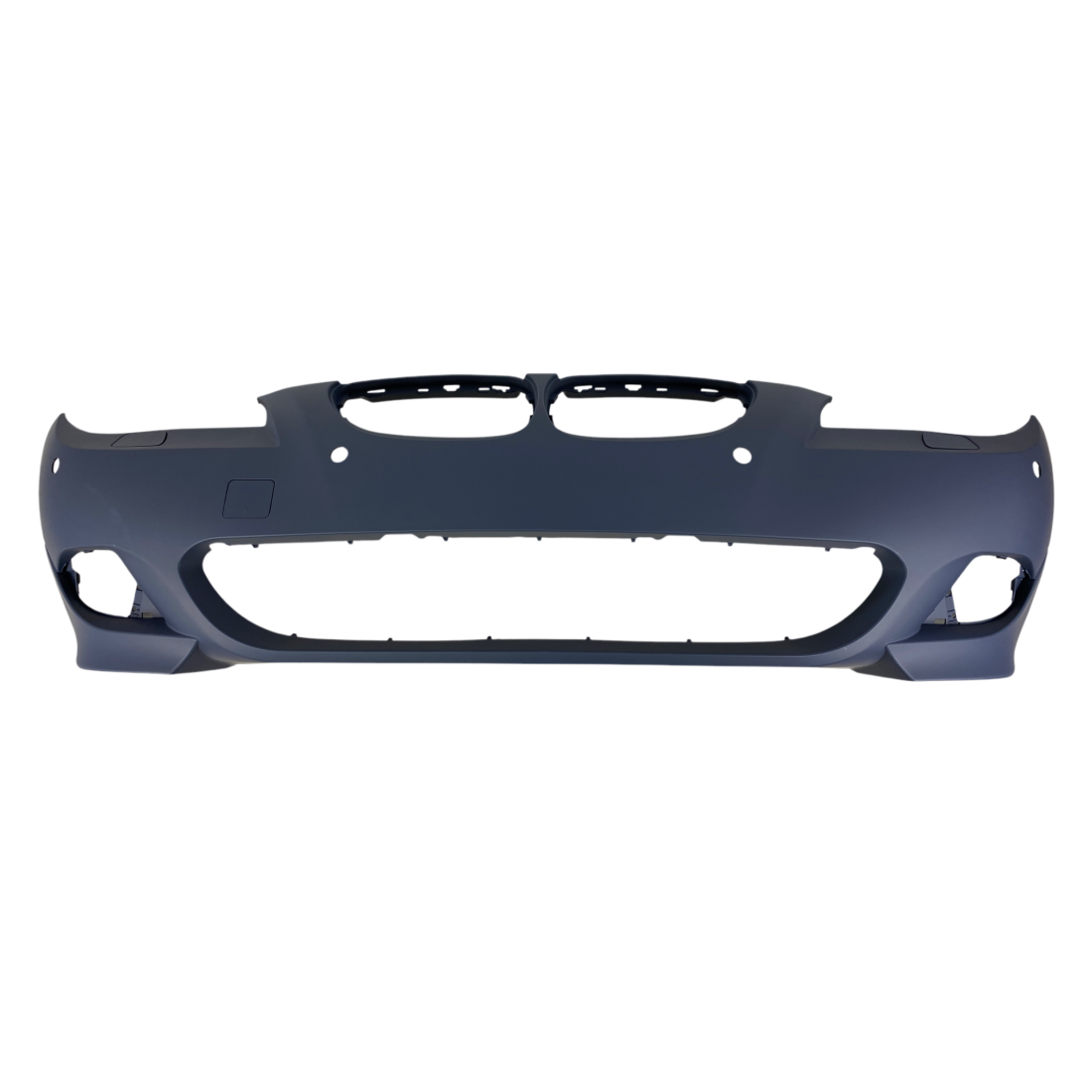 Предна броня за BMW E60 (2003-2007) - M-Tech дизайн с отвори за парктроник 24mm - висококачествен продукт за автомобил
