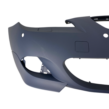 Предна броня за BMW E60 (2003-2007) - M-Tech дизайн с отвори за парктроник 24mm - висококачествен продукт за автомобил