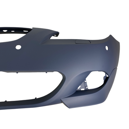 Предна броня за BMW E60 (2003-2007) - M-Tech дизайн с отвори за парктроник 24mm - висококачествен продукт за автомобил