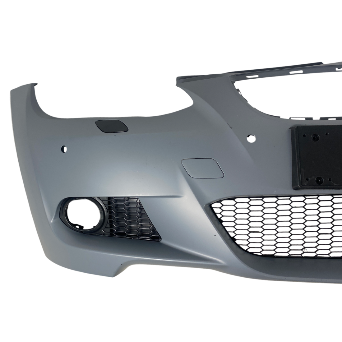 Предна броня за BMW E92 (2006-2009) - M-Tech дизайн с отвори за халогени и парктроник - висококачествен продукт за автомобил