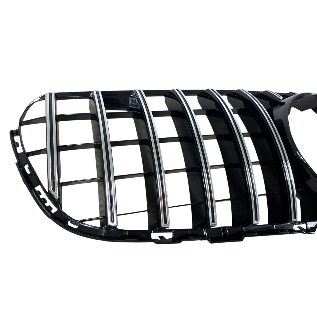 Решетка за Mercedes GLC X253 (2016-2019) chrome/black - GT - висококачествен продукт за автомобил