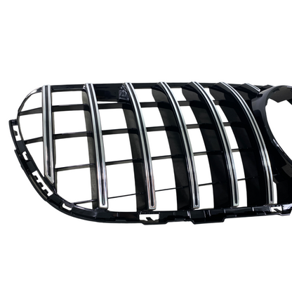 Решетка за Mercedes GLC X253 (2016-2019) chrome/black - GT - висококачествен продукт за автомобил