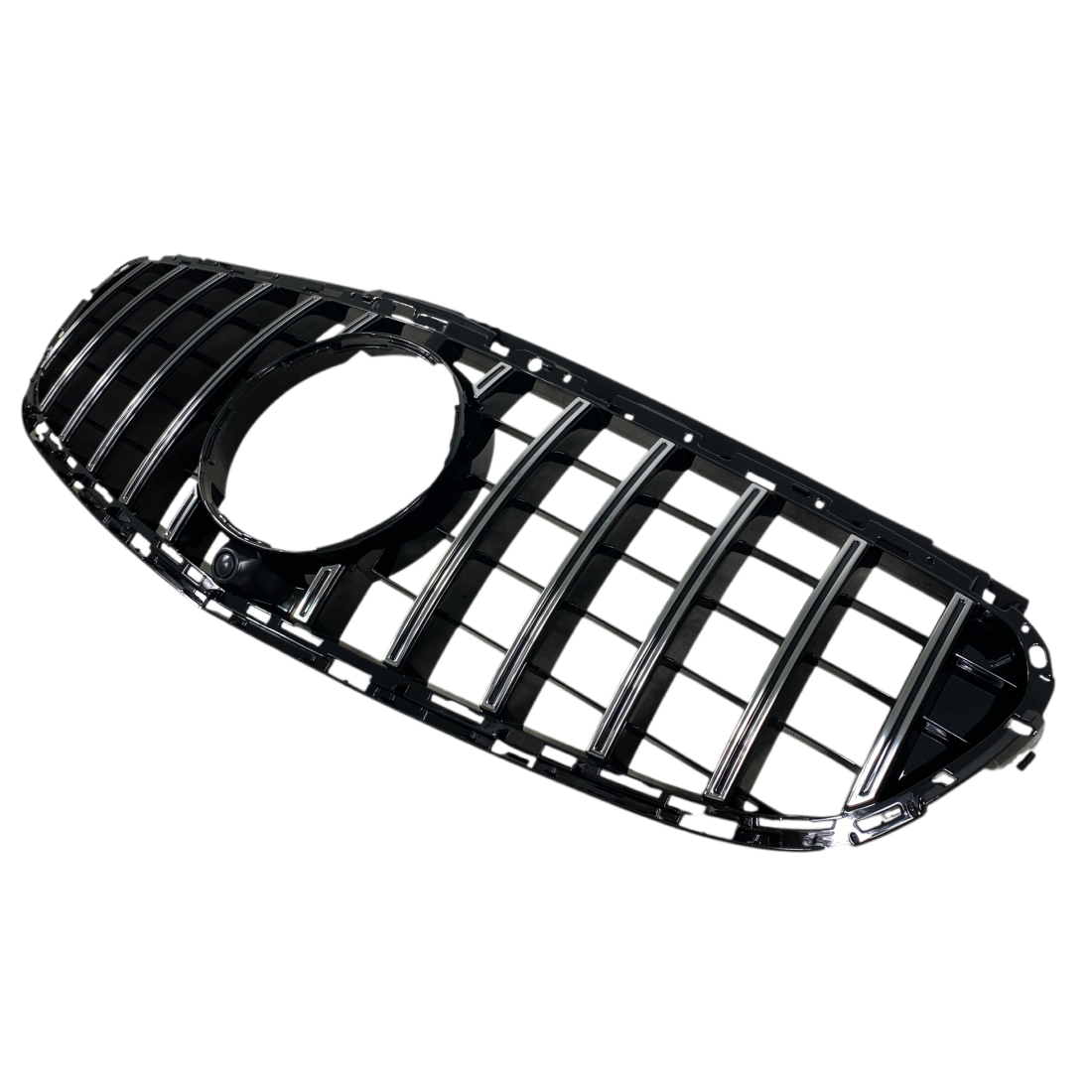 Решетка за Mercedes W212 E-Class (2014-2015) chrome/black - GT - висококачествен продукт за автомобил
