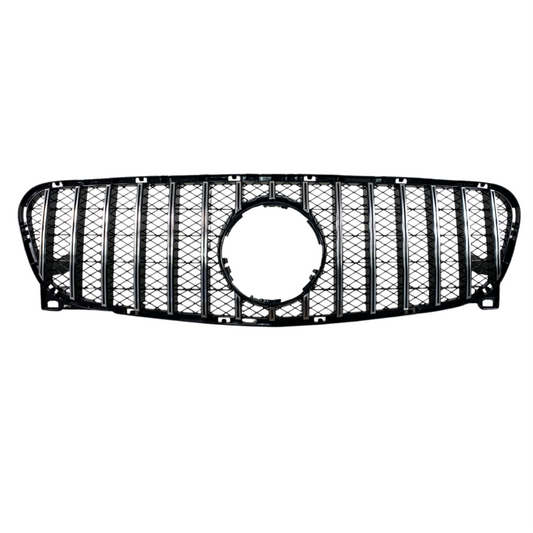 Решетка за Mercedes GLA X156 (2013-2018) chrome/black - GT - висококачествен продукт за автомобил