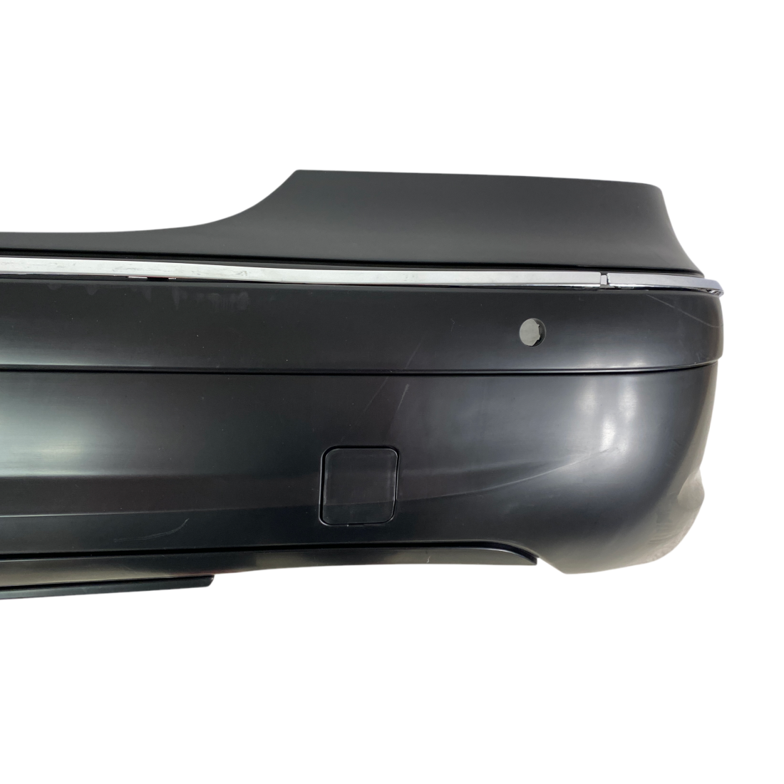 Тунинг броня задна за  Mercedes W211 E-Class (2002-2009) - AMG Design с отвори за парктроник - висококачествен продукт за автомобил