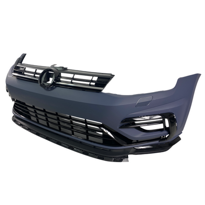 Предна броня за VW Golf 7 конвесия към Golf 7.5 facelift - R-line дизайн - висококачествен продукт за автомобил